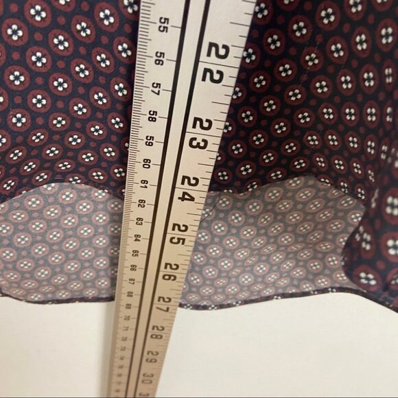 Theory Silk and Lamb Leather Purple Sleeveless Blouse Shell Top Size P or XS - Picture 13 of 16